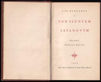 Georges Bernanos: Pod sluncem satanovým