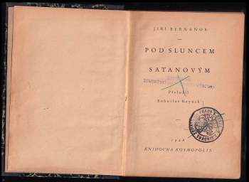 Georges Bernanos: Pod sluncem satanovým