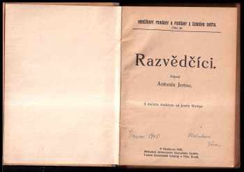 Antonín Jenne: Pod starý prapor: obsahuje povídky Razvědčíci + Skály a srdce + Pouta + Do zajetí + Pod starý prapor + Z holuba sokol + Z nevole k svobodě +  Naši vojáci + Na ústupu + Dobrý boj jsme bojovali