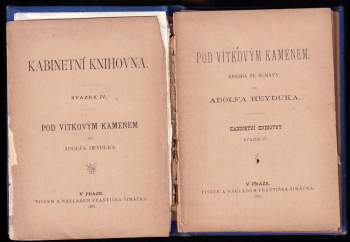 Adolf Heyduk: Pod Vítkovým kamenem