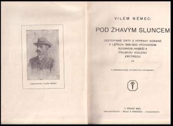 Vilém Němec: Pod žhavým sluncem