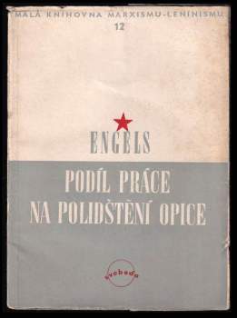 Friedrich Engels: Podíl práce na polidštění opice