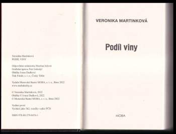 Veronika Martinková: Podíl viny