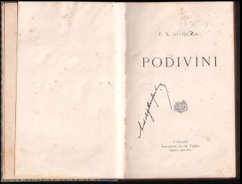 F. X Svoboda: Podivíni