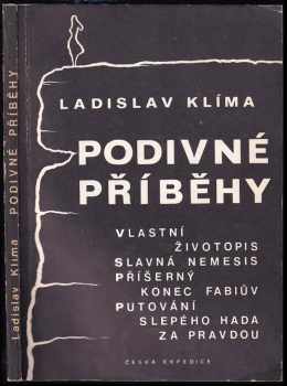 Ladislav Klíma: Podivné příběhy
