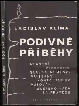 Ladislav Klíma: Podivné příběhy