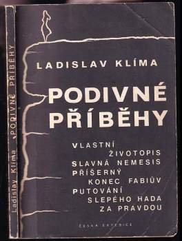 Ladislav Klíma: Podivné příběhy