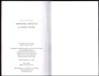 Robert Louis Stevenson: Podivný případ doktora Jekylla a pana Hyda