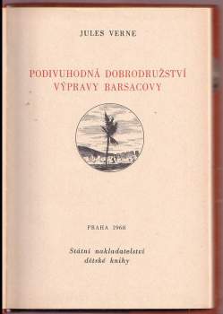 Jules Verne: Podivuhodná dobrodružství výpravy Barsacovy