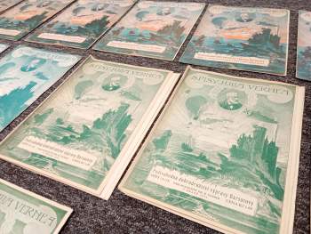Jules Verne: Podivuhodné dobrodružství výpravy Barsacovy - SEŠITOVÉ VYDÁNÍ - KOMPLET