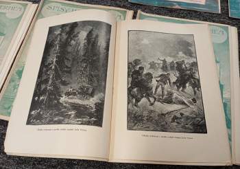 Jules Verne: Podivuhodné dobrodružství výpravy Barsacovy - SEŠITOVÉ VYDÁNÍ - KOMPLET