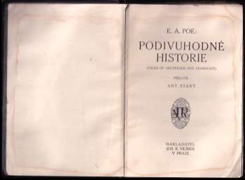 Edgar Allan Poe: Podivuhodné historie