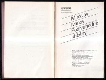 Miroslav Ivanov: Podivuhodné příběhy