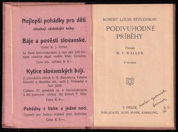 Robert Louis Stevenson: Podivuhodné příběhy