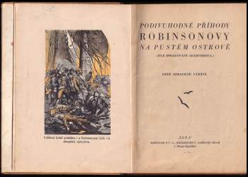 Daniel Defoe: Podivuhodné příhody Robinsonovy na pustém ostrově