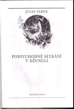 Jules Verne: Podivuhodné setkání v džungli