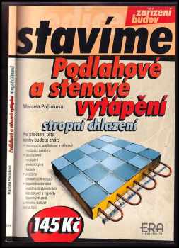 Marcela Počinková: Podlahové a stěnové vytápění, stropní chlazení