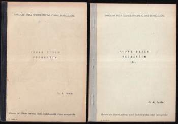 Otakar Antoň Funda: Podle Bible nejmenším