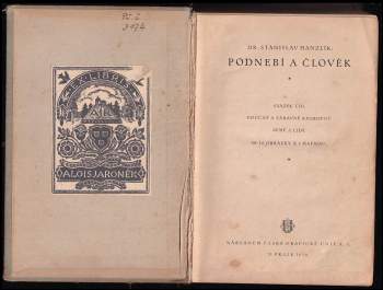 Stanislav Hanzlík: Podnebí a člověk