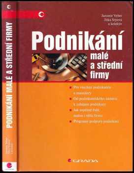 Jaromír Veber: Podnikání malé a střední firmy