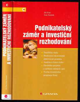 Podnikatelský záměr a investiční rozhodování