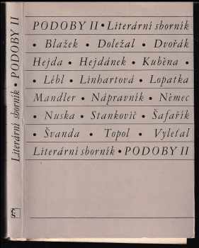 Podoby II - literární sborník - Topol - Vyleťal - Dvořák - Lébl... - Josef Vyleťal (1969, Československý spisovatel) - ID: 477833