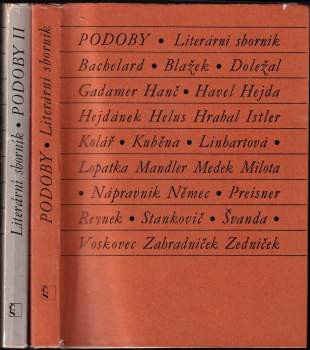 Podoby- literární sborník: Díl 1-2