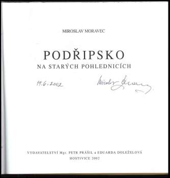Miroslav Moravec: Podřipsko na starých pohlednicích