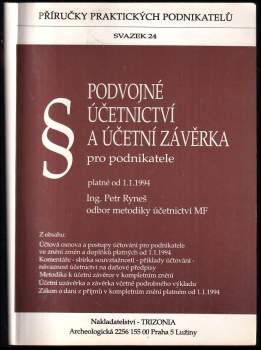 Podvojné účetnictví a účetní závěrka pro podnikatele
