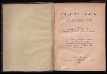 Karel Ladislav Kukla: Podzemní Praha