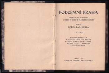 Karel Ladislav Kukla: Podzemní Praha