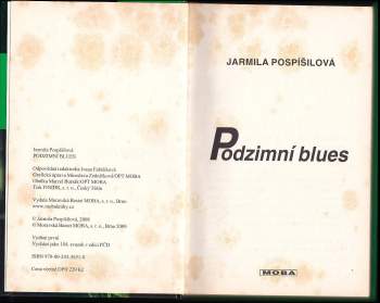 Jarmila Pospíšilová: Podzimní blues
