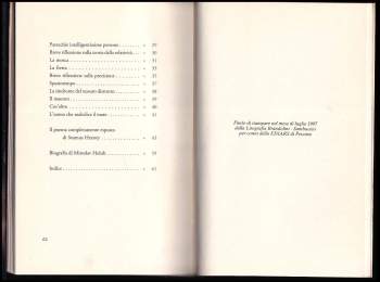 Miroslav Holub: Poesie