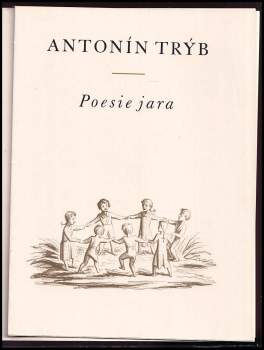Antonín Trýb: Poesie jara