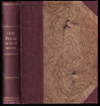 Jaroslav Petr: Poesie na škole národní