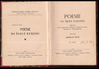 Poesie na škole národní