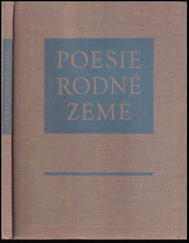 Jan Neruda: Poesie rodné země