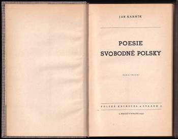 Poesie svobodné Polsky