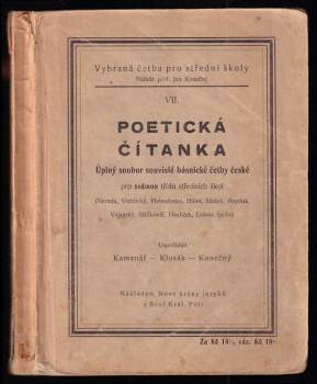 Poetická čítanka