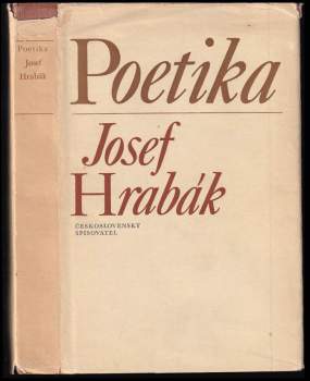 Josef Hrabák: Poetika