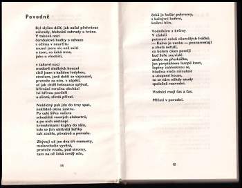Josef Kainar: Poezie