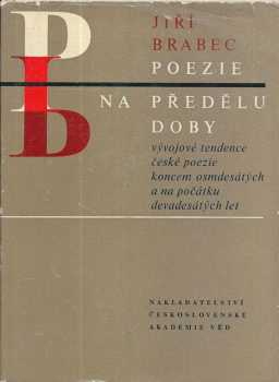Poezie na předělu doby