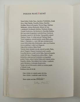 Fráňa Šrámek: Poezie plná Faunů
