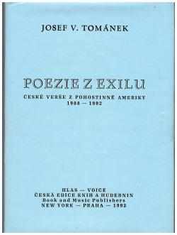Josef Václav Tománek: Poezie z exilu