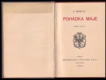Vilém Mrštík: Pohádka máje
