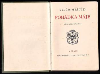 Vilém Mrštík: Pohádka máje