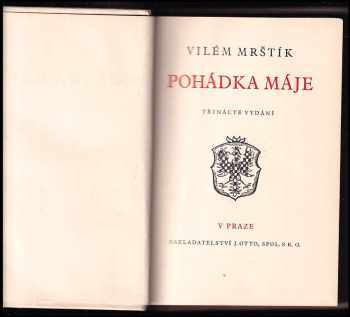 Vilém Mrštík: Pohádka máje