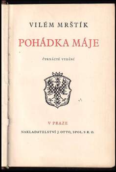 Vilém Mrštík: Pohádka máje