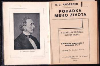 Hans Christian Andersen: Pohádka mého života