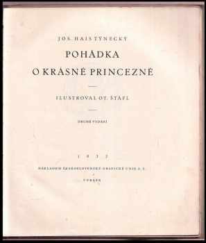 Josef Hais Týnecký: Pohádka o krásné princezně